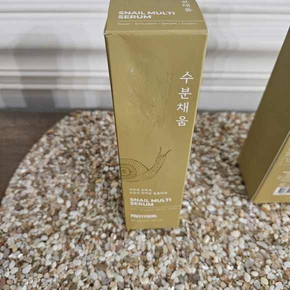 Prettyskin Snail Collagen SERUM & TONER SET DAILY PLUMPING NOURISHING NEW - Picture 4 of 9